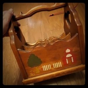 👛3/$10🛍Real Wood Supply Carrier